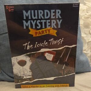 Murder Mystery Party The Icicle Twist 8 Adult Players. Unopened